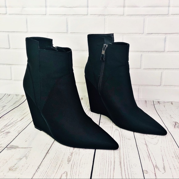 Zara Wedge Booties - Picture 3 of 8